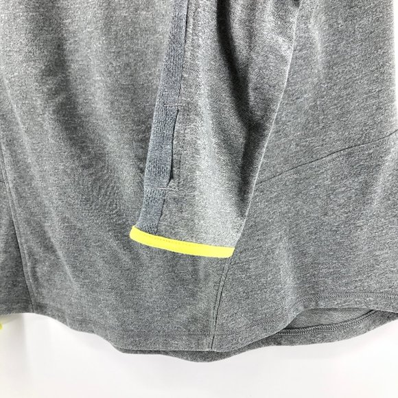 UNDER ARMOUR Threadborne Swyft Zip Gray Pullover - Picture 5 of 13